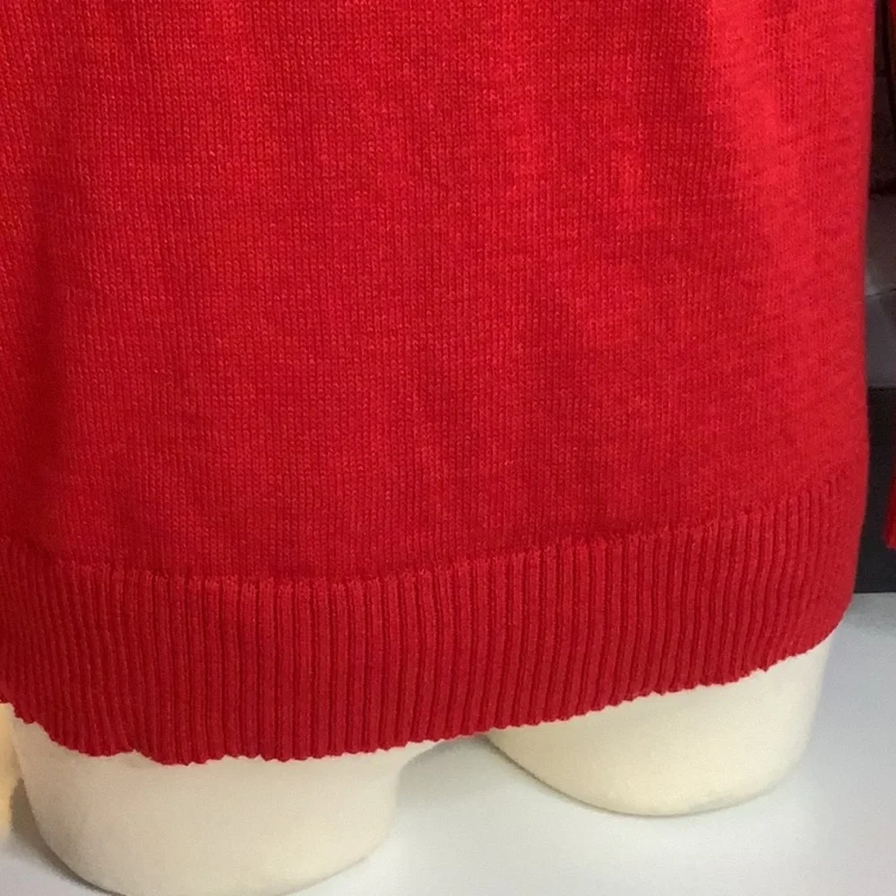 Coca Cola Women’s Size M Red White Polar Bear Christmas Pullover Holiday Sweater - Picture 5 of 9